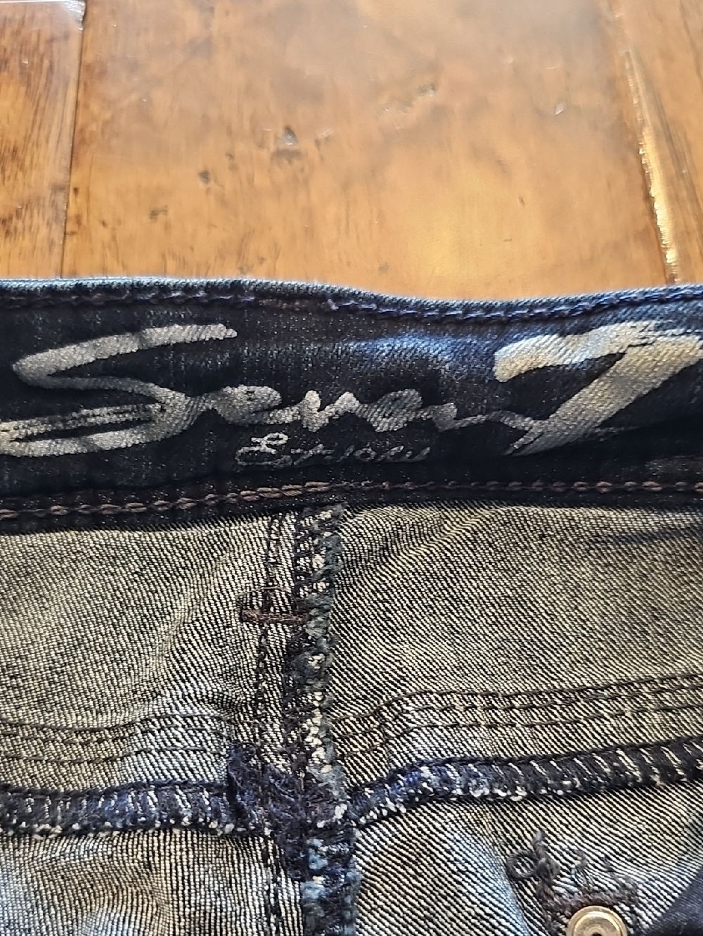 Seven7 Jeans Rocker Slim Size 12 - Picture 4 of 10